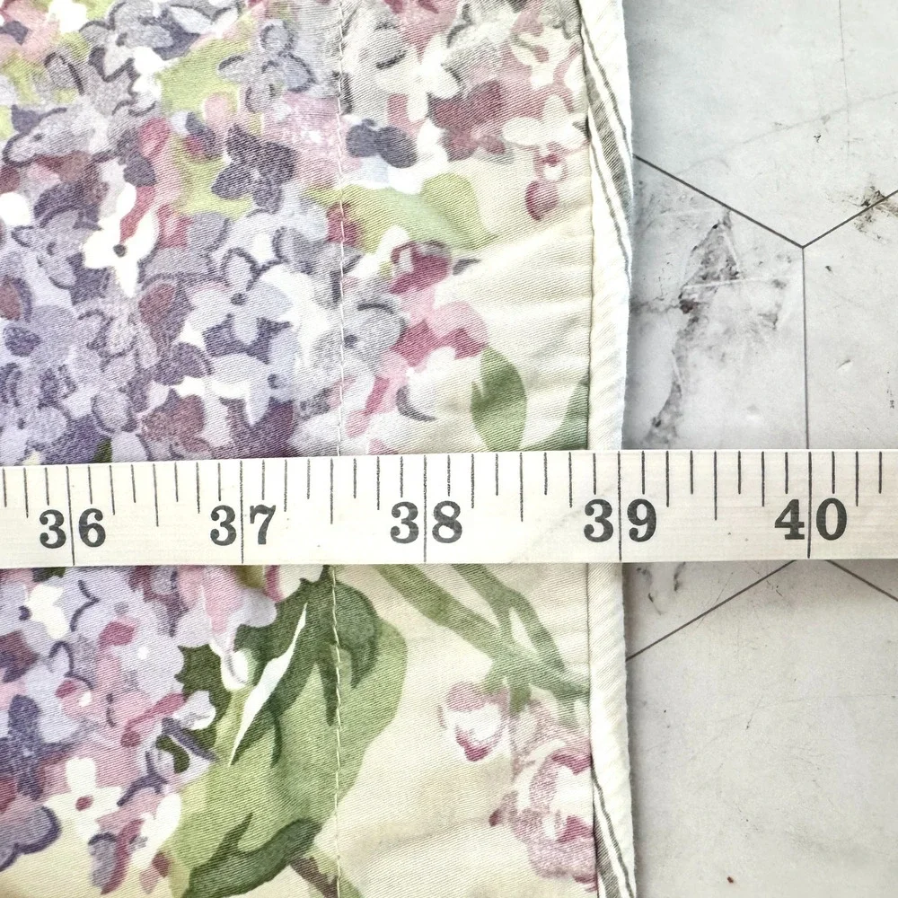2 Vintage Lauren Ralph Lauren King Pillow Shams Cape Elizabeth Purple Lilac